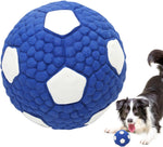 Load image into Gallery viewer, EE Toys-Latex Football-Blue &amp; White for Dogs