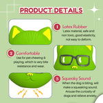 Load image into Gallery viewer, EE Toys-Latex Squeaky Mr. Cat Dog Toy