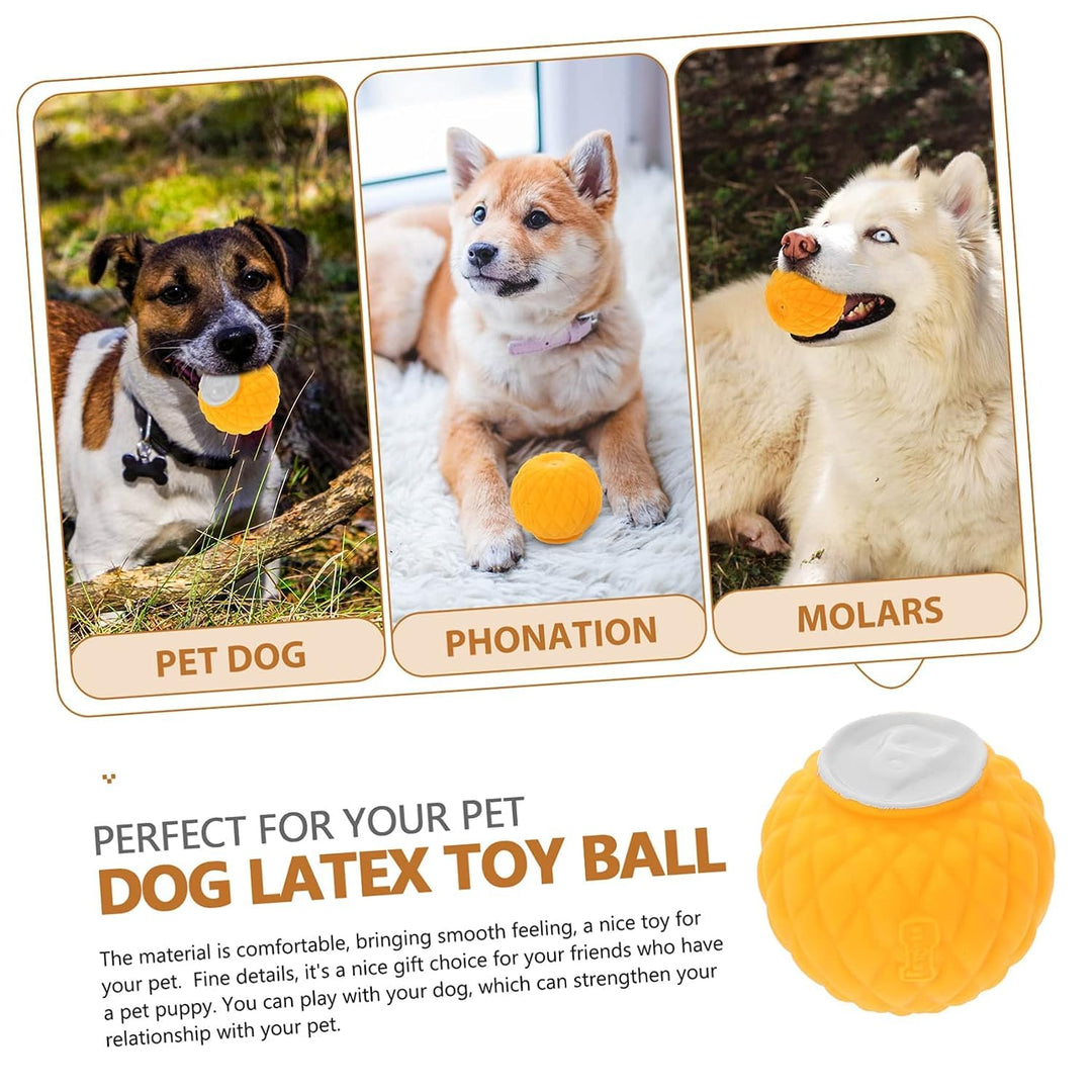EE Toys-Latex Squeaky Pineapple Dog Toy