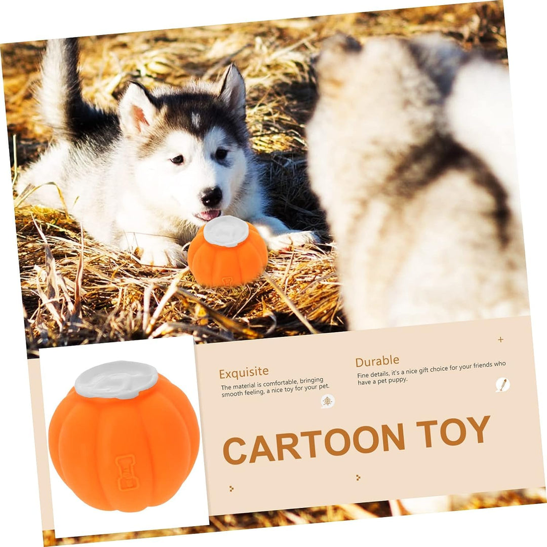 EE Toys-Latex Squeaky Pumpkin Dog Toy