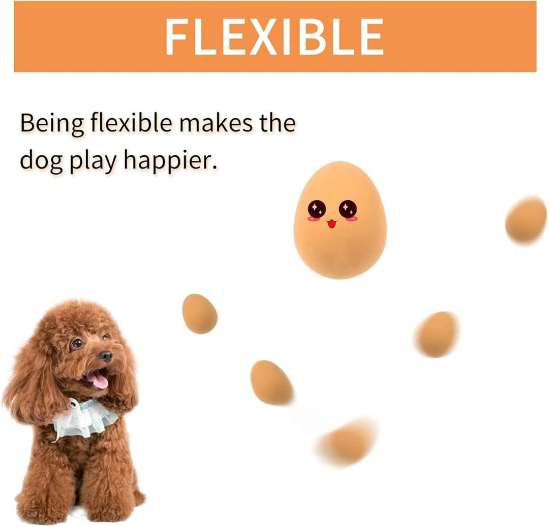 Bouncy Egg Ball Dog Toy