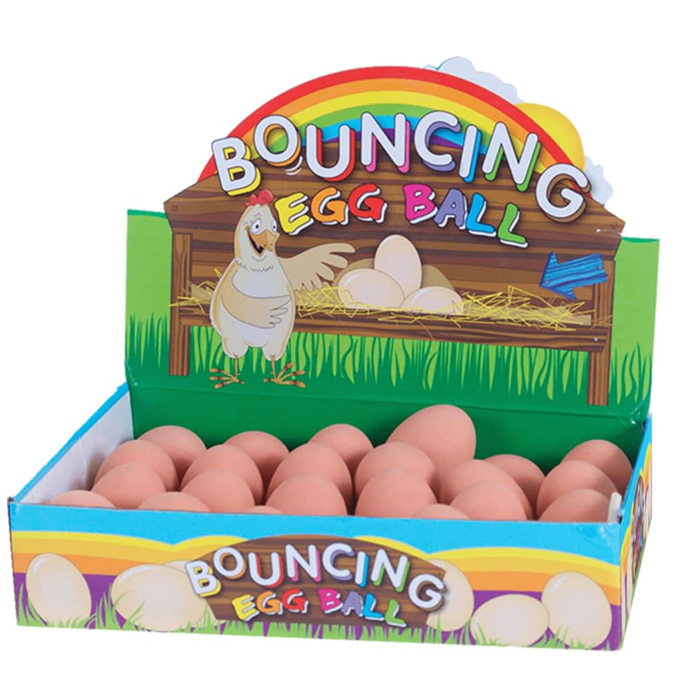 Bouncy Egg Ball Dog Toy