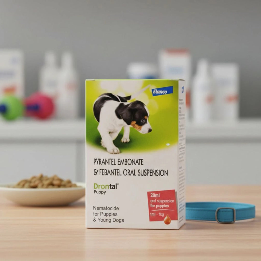 Drontal Puppy Dewormer Oral Suspension - 20ml