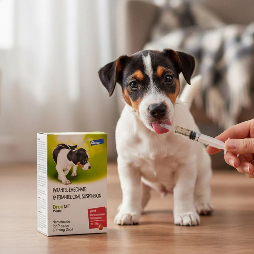 Drontal Puppy Dewormer Oral Suspension - 20ml