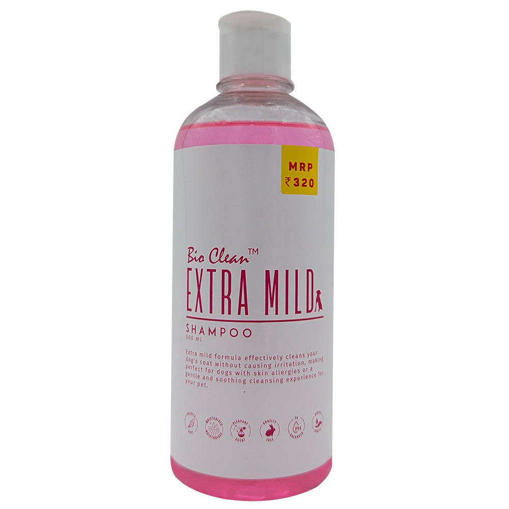 Bio Clean Extra Mild Shampoo for Cats & Dogs