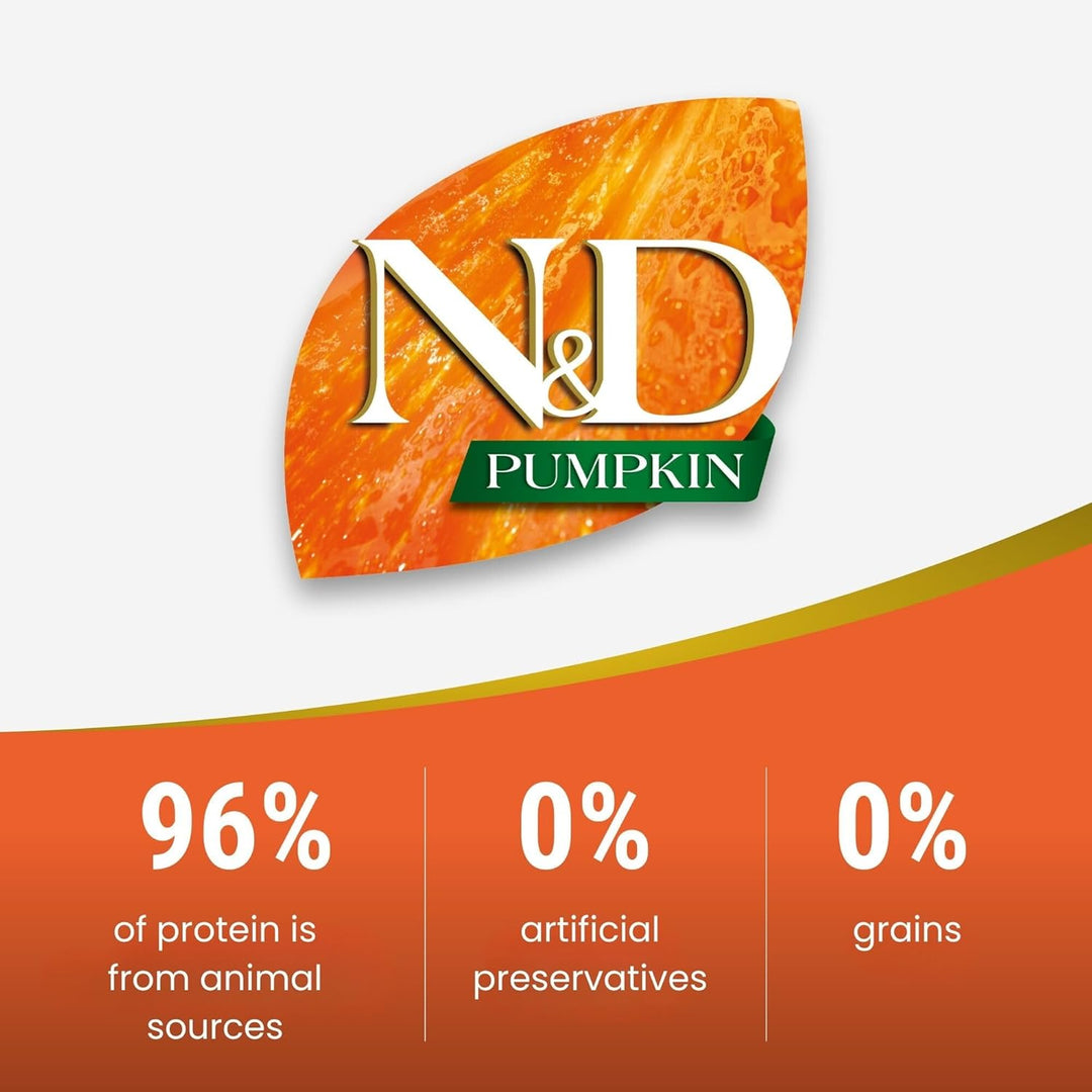 Farmina N&D Pumpkin Chicken & Pomegranate Grain-Free Medium & Maxi Adult Dog Food - 2.5kg