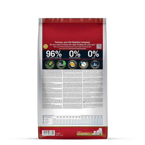 Farmina N&D Pumpkin Grain-Free Chicken & Pomegranate Puppy Starter Dog Food - 2.5Kg