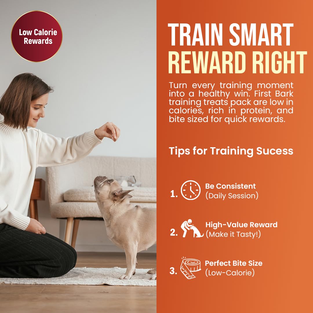 First Bark Chicken Training Cubes Dog Treats