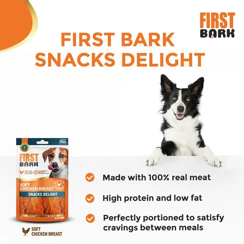First Bark Soft Chicken Breast Dog Treats