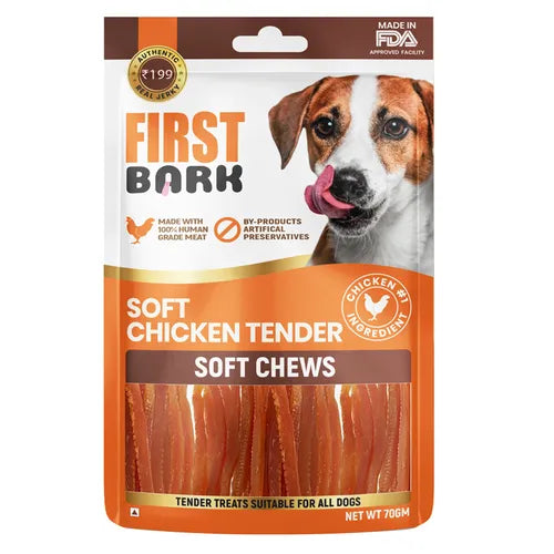 First Bark Soft Chicken Tenders Dog Treats