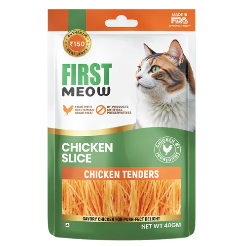 First Meow Cat Treats - Chicken Slice (40g)