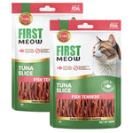 Load image into Gallery viewer, First Meow Cat Jerky Tuna Slice Fish Tenders Cat Treat - 40gm
