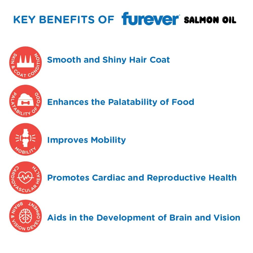 Furever Salmon Oil for Dogs & Cats - 500ml