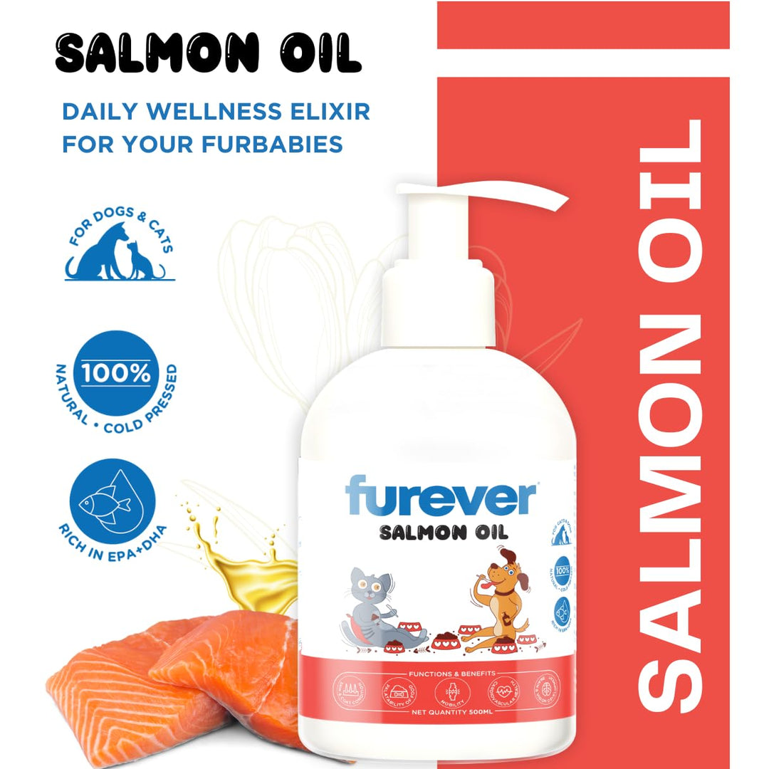 Furever Salmon Oil for Dogs & Cats - 500ml
