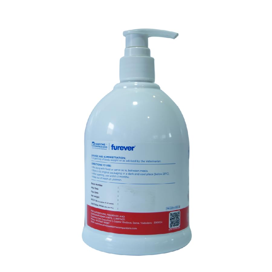 Furever Salmon Oil for Dogs & Cats - 500ml