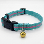 Load image into Gallery viewer, SmartyPet Premium Cotton Kitten &amp; Small Dog Collar with Bell (10mm)