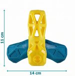 Load image into Gallery viewer, Holy Paws Fun 'n' Play 4-Leg Jack – Interactive Treat Dispensing Dog Toy