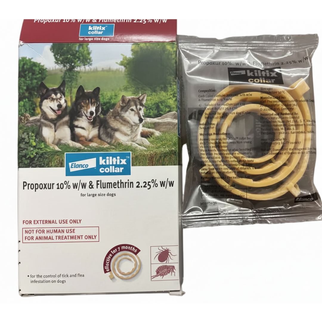 Elanco Kiltix Tick and Flea Collar for Large Dogs