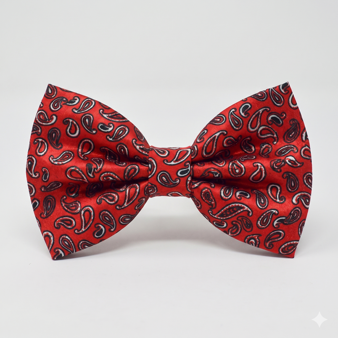 Smarty Pet Designer Pet Bow Tie – Adjustable Elastic Collar Attachment for Dogs & Cats