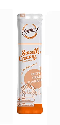 Gnawlers Creamy Cat Treats - Crab Flavor (4 x 15g)