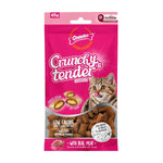 Load image into Gallery viewer, Gnawlers Crunchy &amp; Tender Cat Treats – Salmon &amp; Milk Flavour (65g)