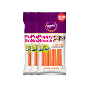 Gnawlers Puppy Snack Star Stick Dog Treat – Cheese Flavor (80gm)