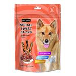 Load image into Gallery viewer, Goodies Spiral Twist Sticks BBQ &amp; Lamb Flavor Dog Dental Treats - 450g