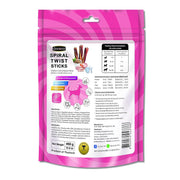 Goodies Spiral Twist Sticks (Chicken Liver & Bacon) – Joint Support Dog Treats (450g)