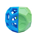 Load image into Gallery viewer, Holy Paws Fun 'N' Play Penta Ball – 3-in-1 Interactive Squeaky Treat Dispenser