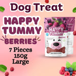 Load image into Gallery viewer, Happy Tummy Berries Daily Dental Chews – Large (7-in-1)