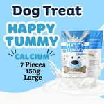 Load image into Gallery viewer, Happy Tummy Calcium Dental Chews for Dogs - Large (150g, 7 Pieces)