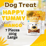 Load image into Gallery viewer, Happy Tummy Mango Dental Chews – Large (7 Pieces, 150g)