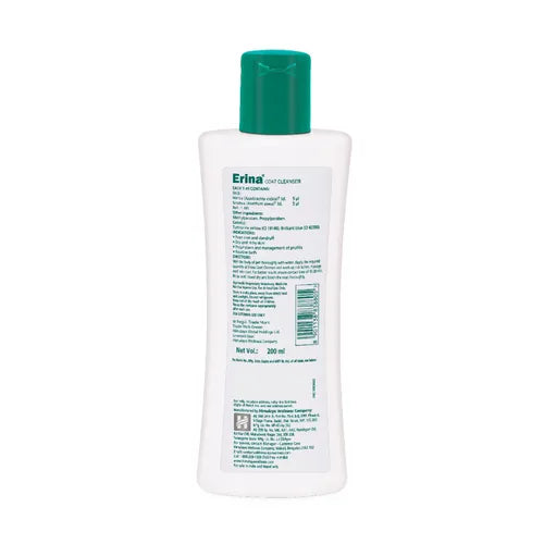 Himalaya Erina Coat Cleanser Shampoo for Dogs and Cats - Minty Fragrance