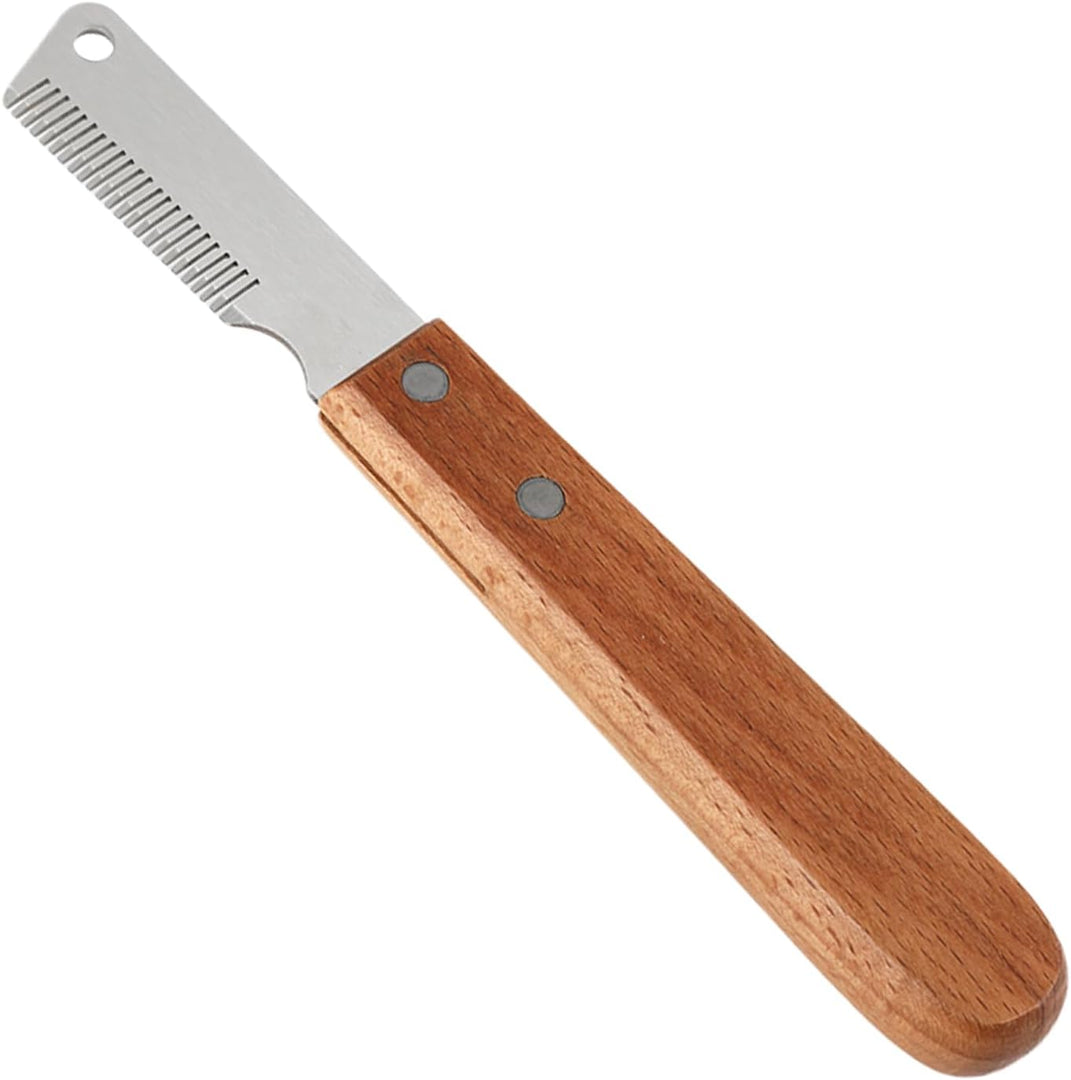 Holy Paws 32mm Professional Stripping Knife – Fine Teeth for Detailed Grooming