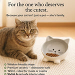 Load image into Gallery viewer, Holy Paws Ceramic Cat Bowl