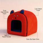 Load image into Gallery viewer, Hut-Small with Face for Pets
