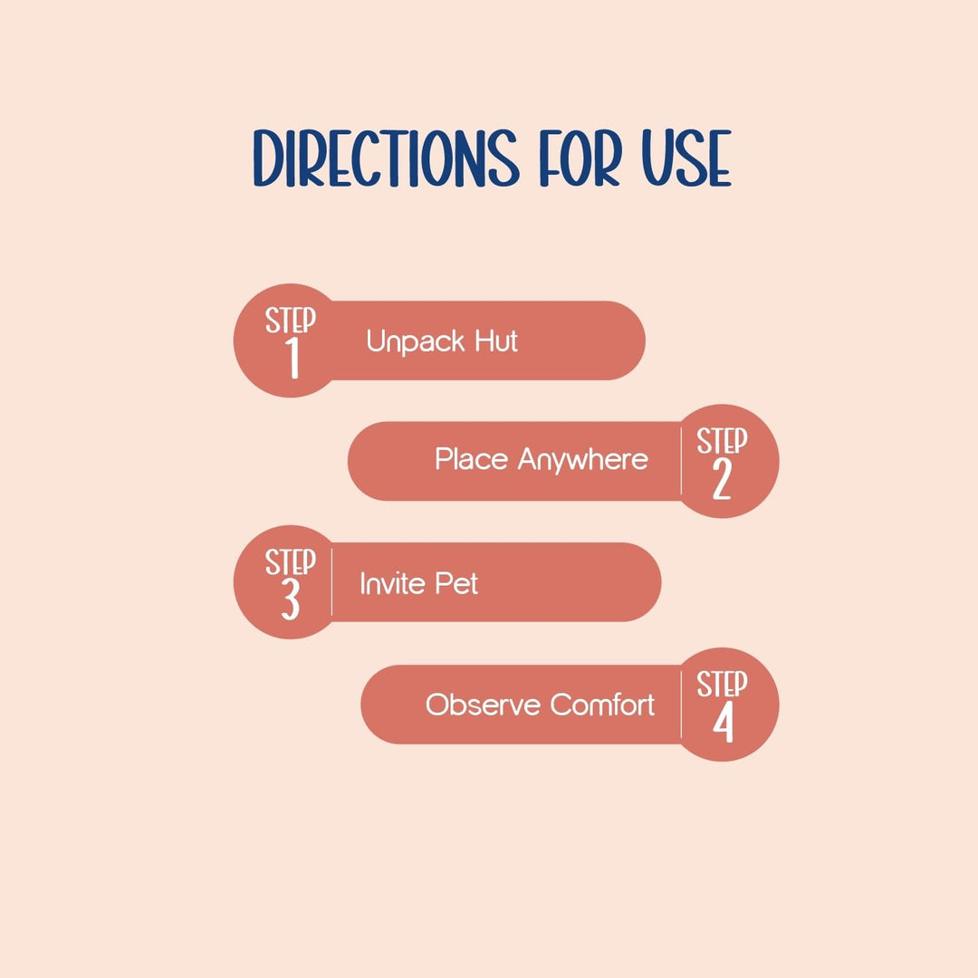 Hut-Small with Face for Pets