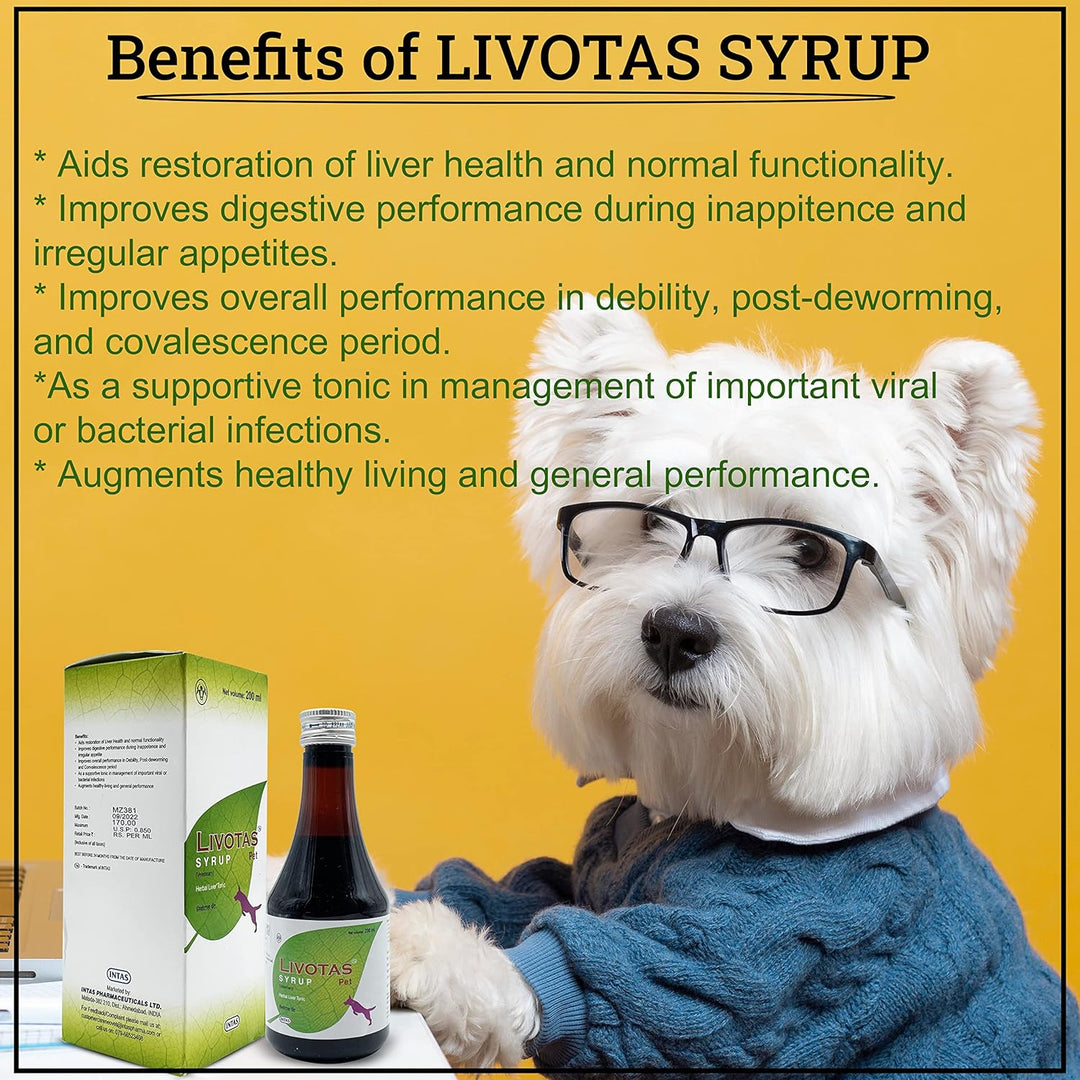 Intas Livotas Pet Liver Tonic - 200ml
