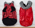 Load image into Gallery viewer, SmartyPet Nano Water-Repellent Dog Winter Jacket with Fur Collar