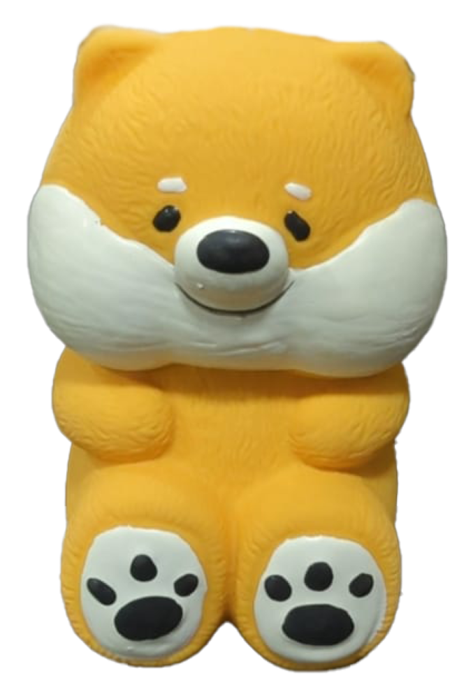 EE Toys Squeaky Latex Shiba Inu Dog Toy