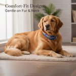 Load image into Gallery viewer, Leash &amp; Collar-Nylon Print Padded for Dogs (Color May Vary)