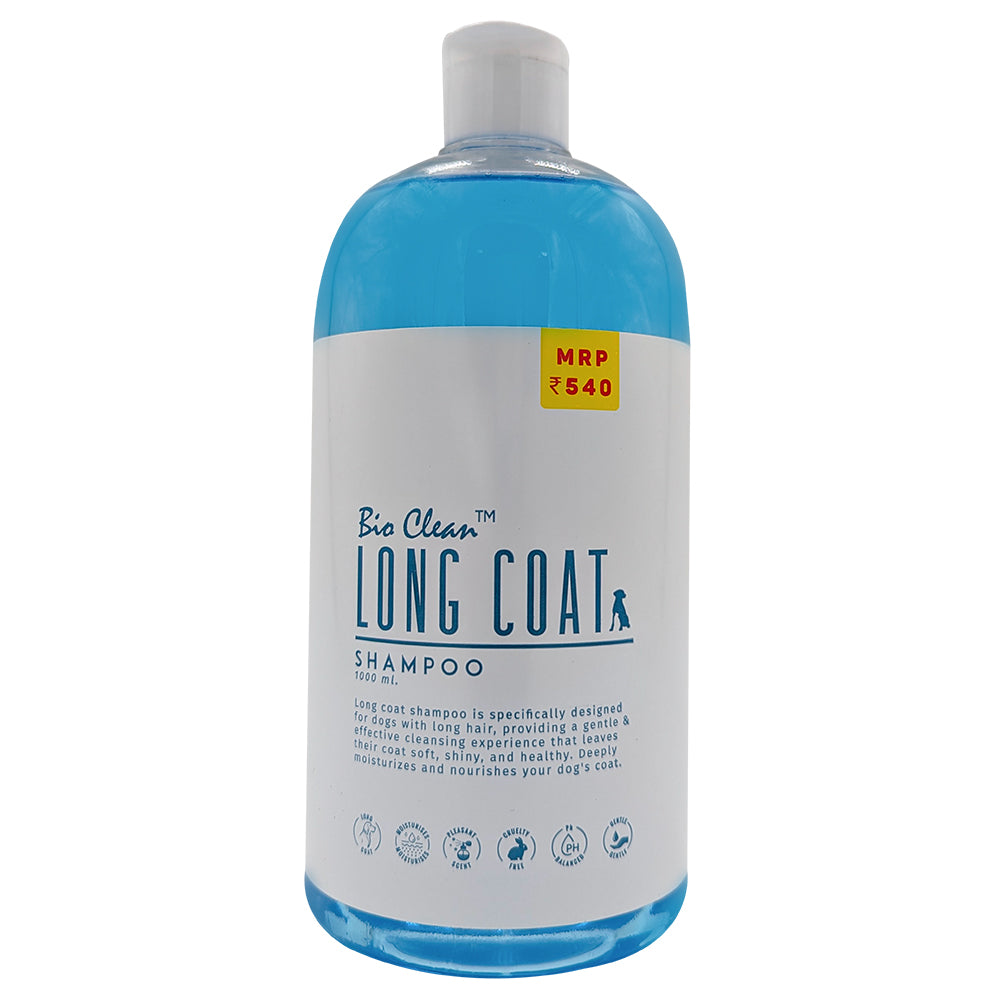 Bio Clean Long Coat Shampoo for Cats & Dogs