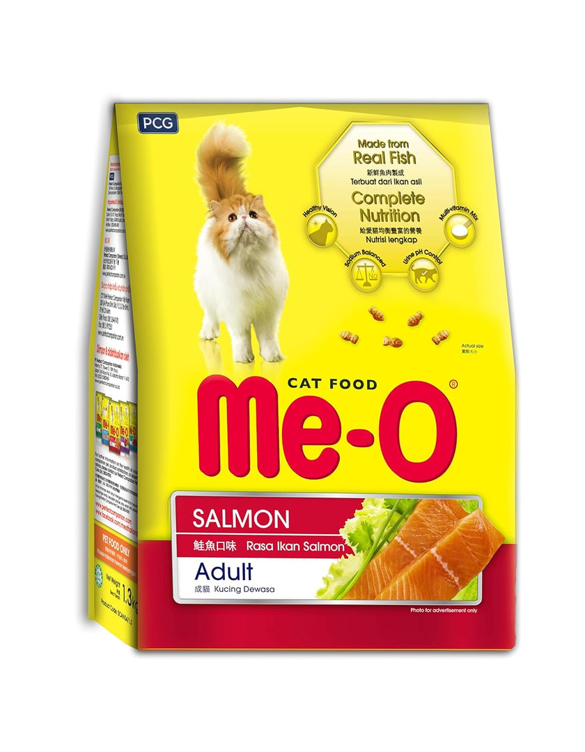 ME-O Adult Salmon Dry Cat Food- 1Kg