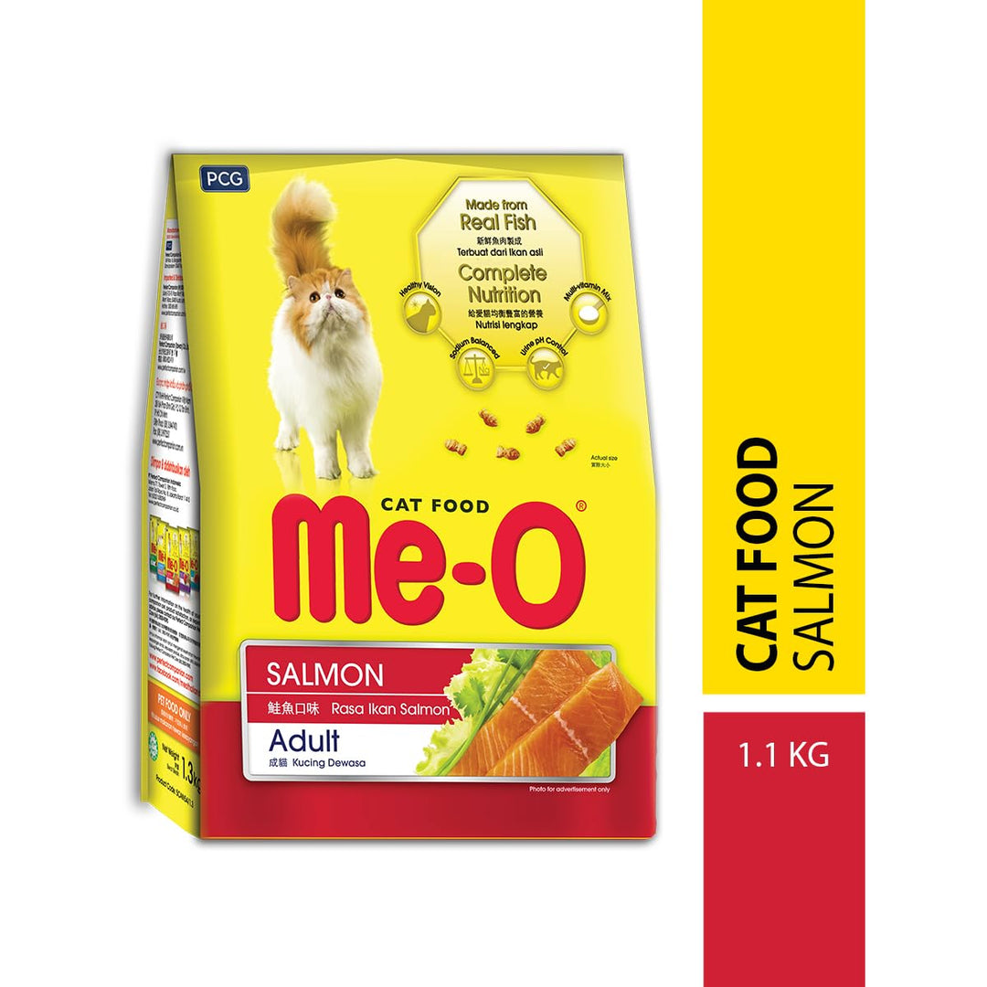 ME-O Adult Salmon Dry Cat Food- 1Kg