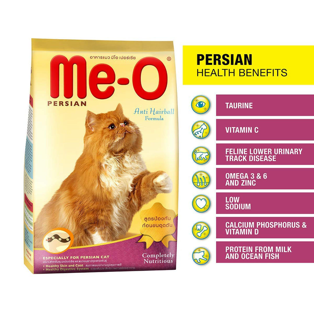 Me-O Adult Persian Cat Dry Food - 1.1Kg