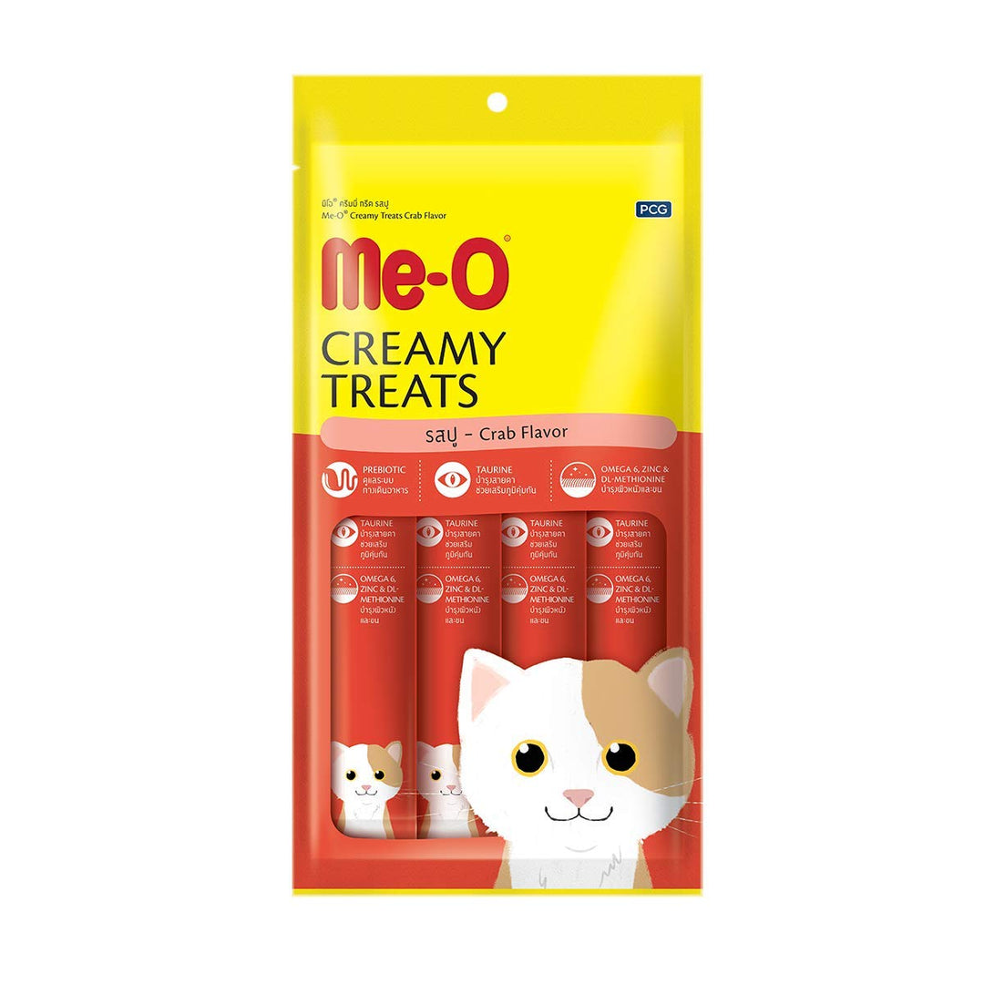 Me-O Creamy Treats Crab Flavour - 75gm
