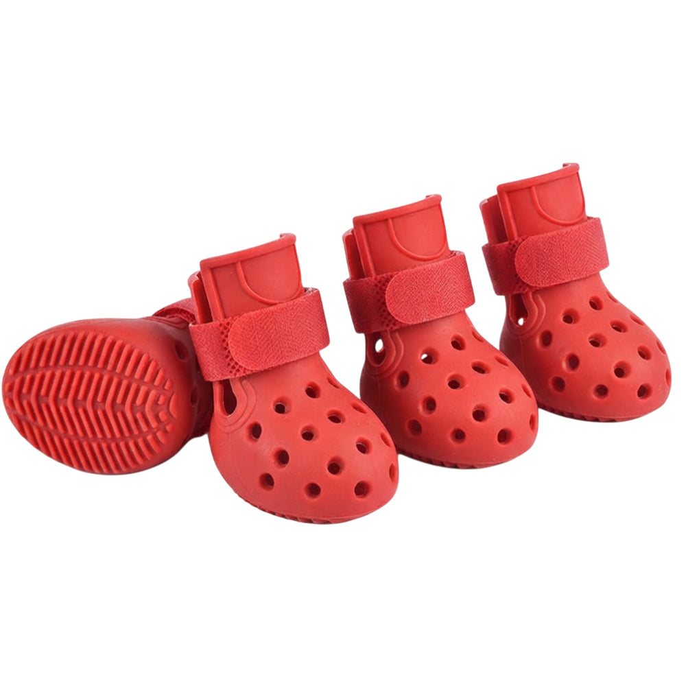 Waterproof Dog Crox Shoes – Breathable Anti-Slip Pet Sandals (Size XL)