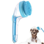 Load image into Gallery viewer, Nunbell Pet Bath Brush &amp; Shampoo Dispenser with Handle