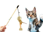 Load image into Gallery viewer, NB Cat Teasing- Wooden Stick