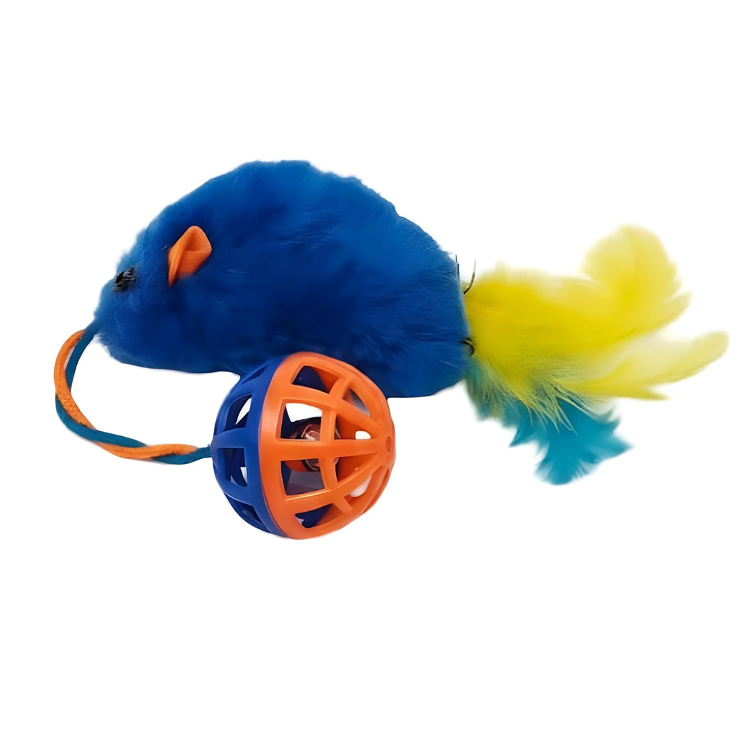 NB Cat Toy- Mouse with Ball